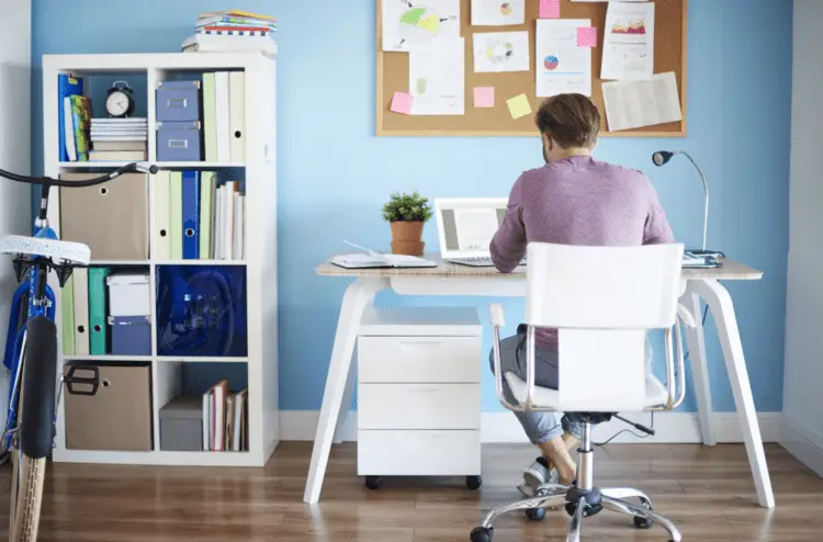 ¿Cómo organizar el espacio de trabajo en casa?