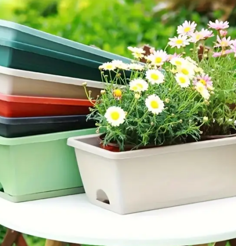 Macetas de plástico para terrazas, plazas y jardines: ¿cómo elegirlas?